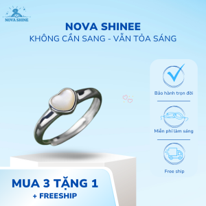 nhẫn hình trái tim