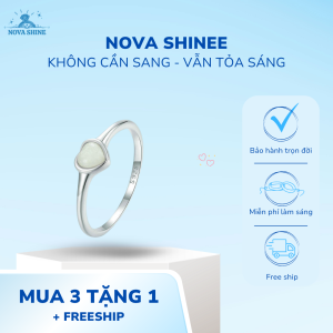 nhẫn hình trái tim