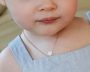dây chuyền vàng cho trẻ sơ sinh