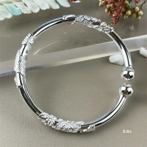 Tổng Hợp Các Mẫu Vòng Tay Bạc Nữ Đẹp Nhất Hiện Nay-TS07 3 mau-vong-tay-bac-nu