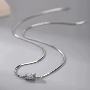 Vòng cổ Nam mảnh mặt basic