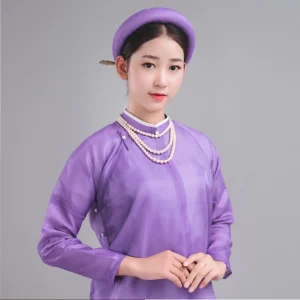 phụ kiện vòng cổ đeo cùng áo dài