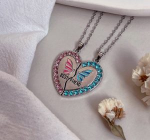 vòng cổ đôi cho bạn thân nữ